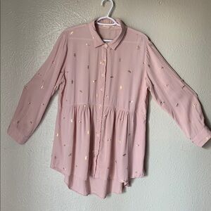 Solitaire Pink Fabric with Red Label